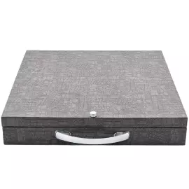 Шахматы подарочные "Русские сказки" с фигурами из мрамолита